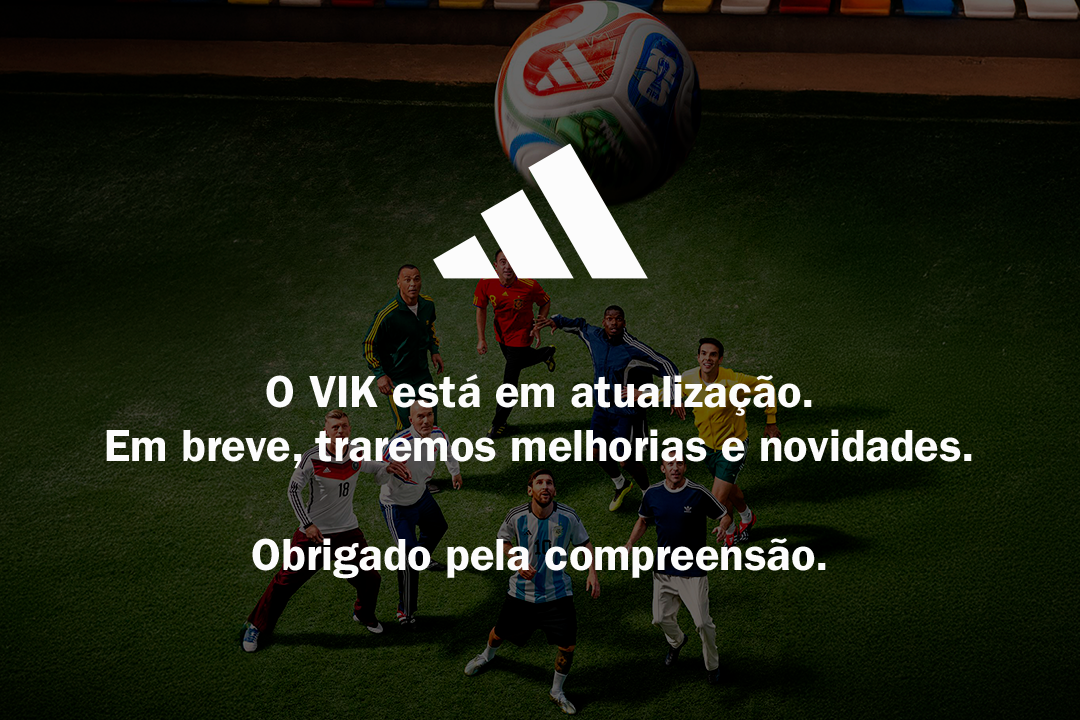 O site VIK está em atualização